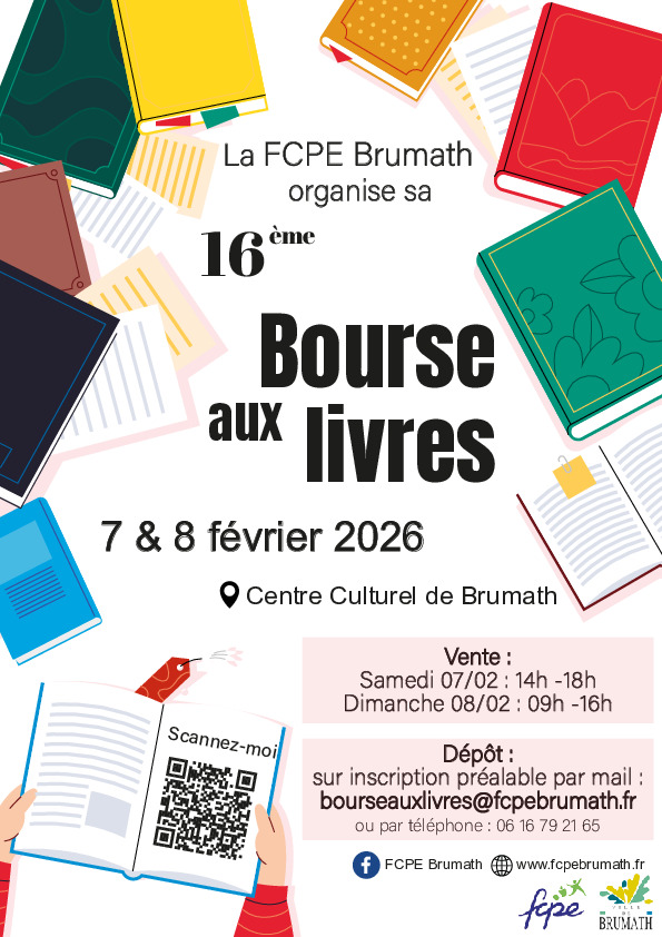 Affiche de la Bourse aux Livres