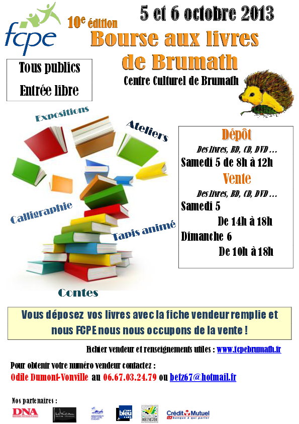 Affiche Bourse aux Livres